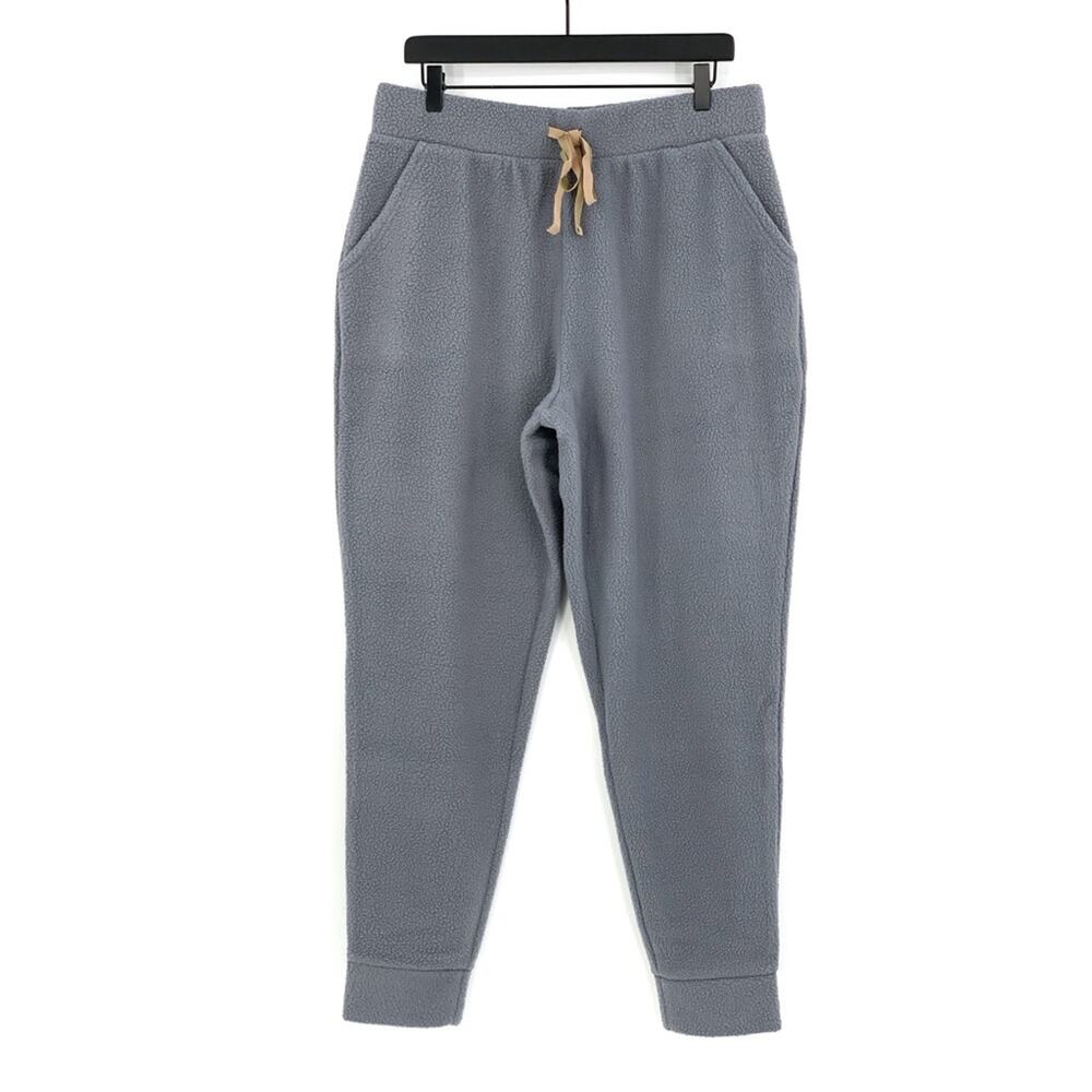 NWOT KOOLABURRA By Ugg Sherpa Fleece Jogger Pants Grey L